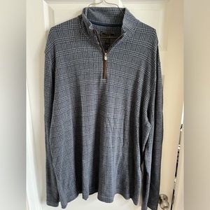 Jos. A. Bank Reserve 1/4 zip long sleeve sweater, 3xlt traditional fit, NWT, #8